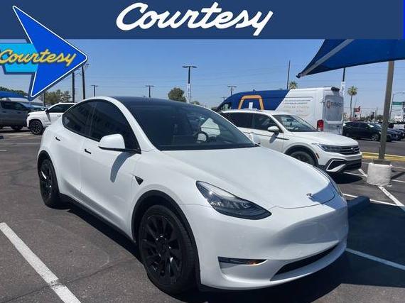 TESLA MODEL Y 2022 7SAYGDEEXNA021067 image
